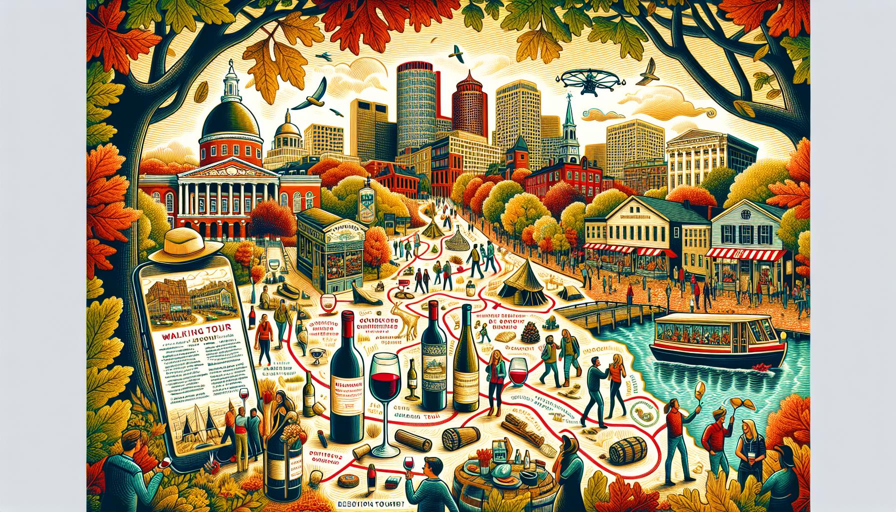 Explore Hidden Gems on a Boston Walking Wine Tour