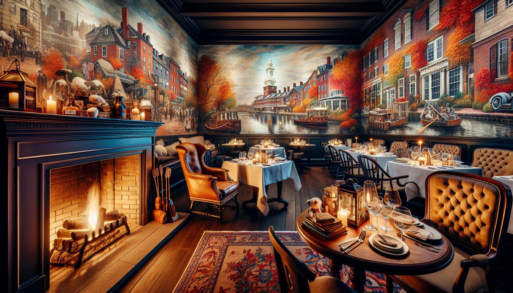 Experience Cozy Dining at The Fireplace Restaurant Boston on Vacation